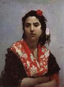 Raimundo de Madrazo y Garreta A Gypsy oil